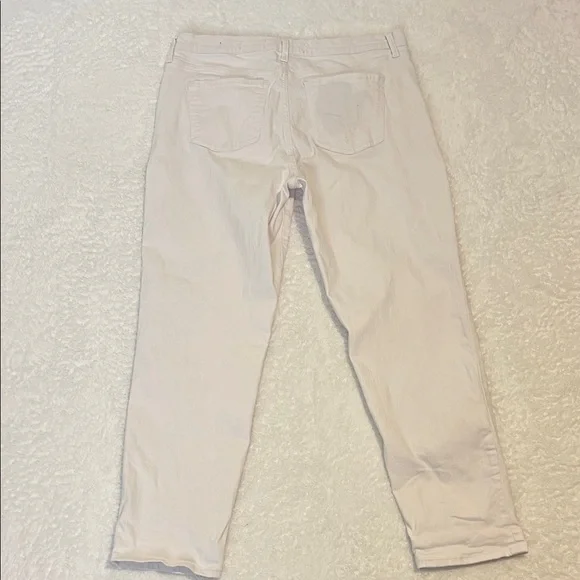 Gloria Vanderbilt Women's White Bootcut Boyfriend Jeans Size‎ 12 - Picture 4 of 6